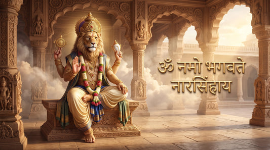 ॐ नमो भगवते नारसिंहाय मंत्र: अर्थ, जप विधि, लाभ और सही समय