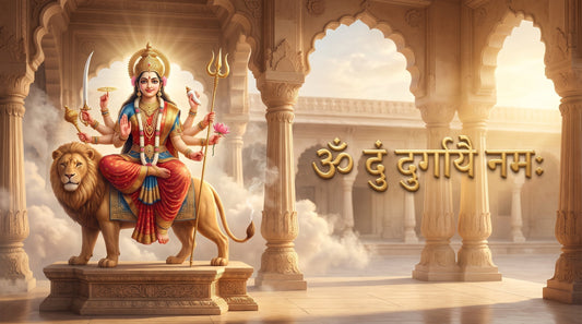 ॐ दुं दुर्गायै नमः मंत्र का अर्थ, लाभ और जप करने की सम्पूर्ण मार्गदर्शिका